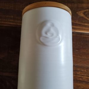 Teavana stoneware canister